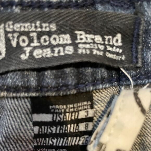 Volcom Stone Super Skinny Jeans, Size 3 - Picture 2 of 6